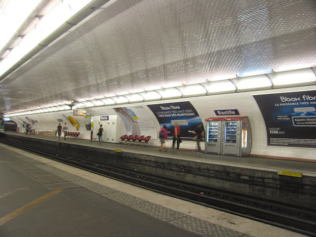 Station de métro, Paris