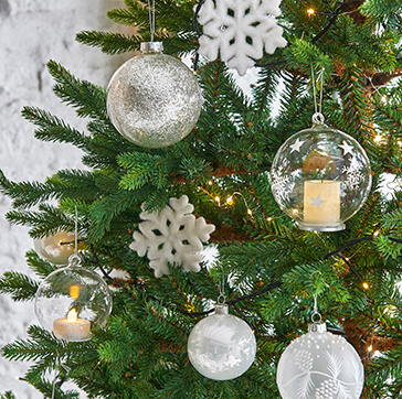 Décoration Noël Blanc