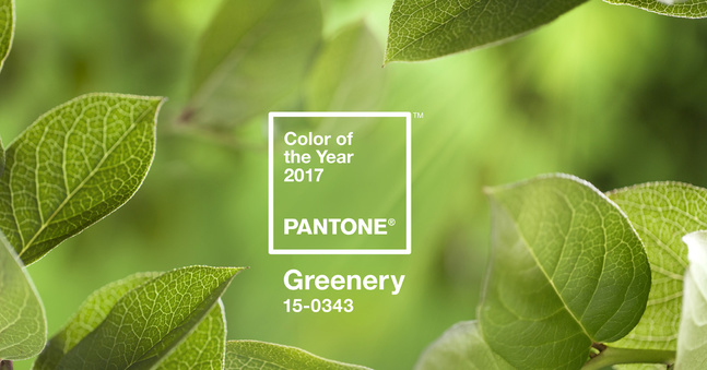 greenery couleur pantone 2017