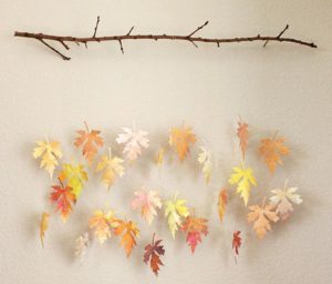 Notes de Styles mobile feuilles d'automne