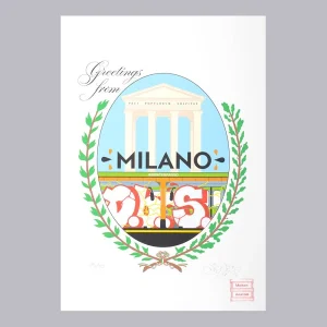 Greetings From Milano Maison Anatole Postcard