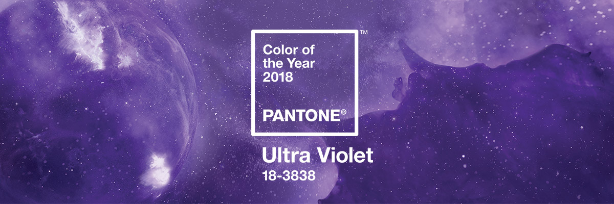 Pantone Ultra Violet, couleur de l'année 2018