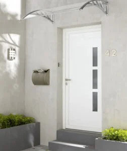 Porte d'entrée en PVC de Leroy Merlin