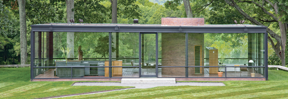 Philip Johnson, architecte, Glass House