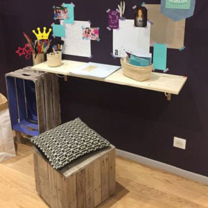 Bureau enfant cagette, Zodio - Notes de Styles