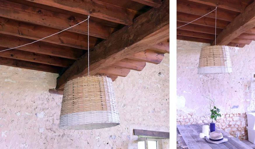 Lampe panier, 18h39 Castorama - Notes de Styles