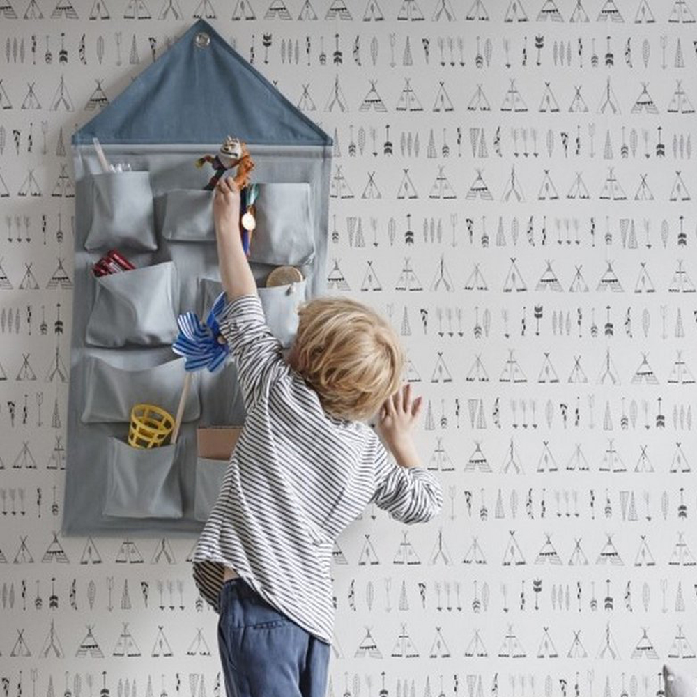 Pochette rangement, House Wall - Ferm Living / The Cool Republic