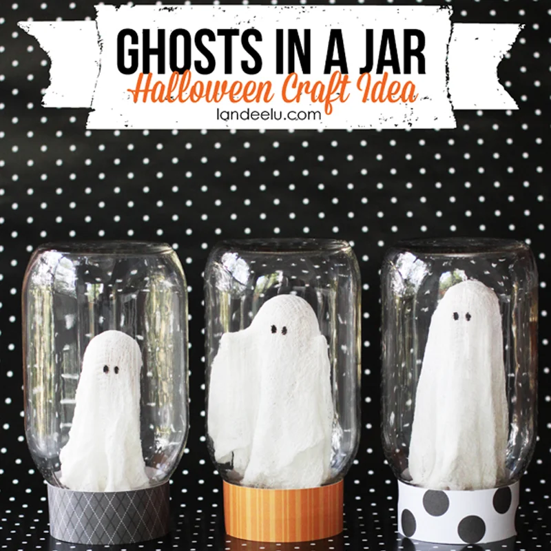 Halloween - Fantôme en jar - Eighteen 25