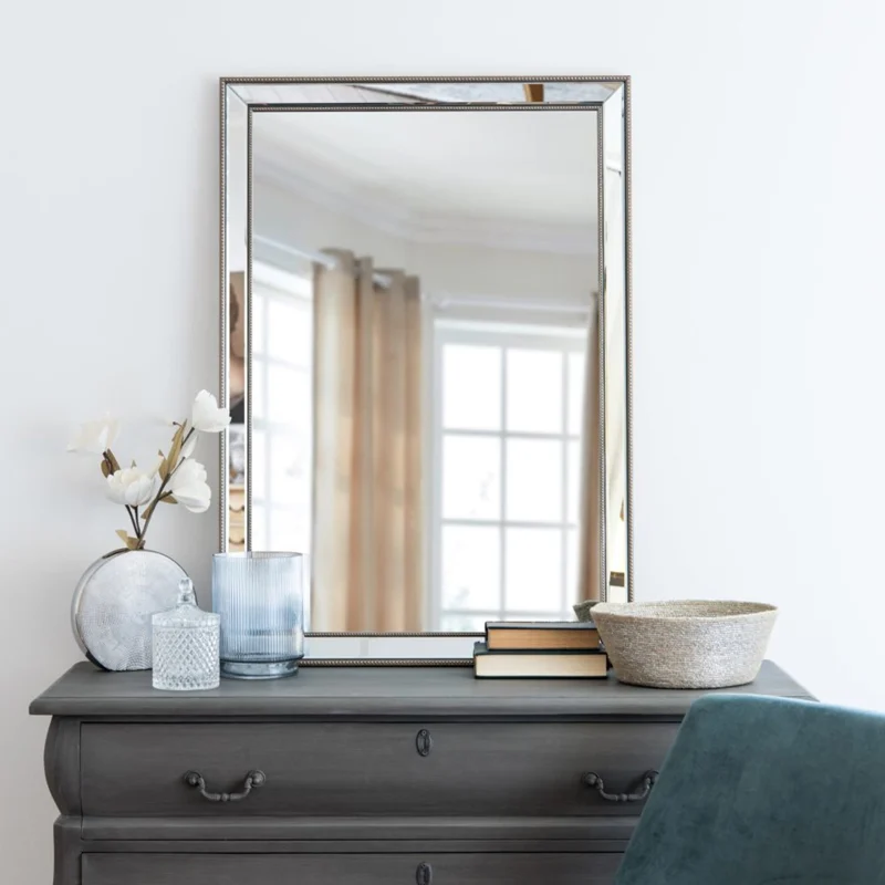 Miroir encadrement perlé - Maisons du Monde