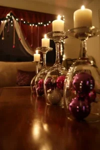Bougeoir Boule de Noel