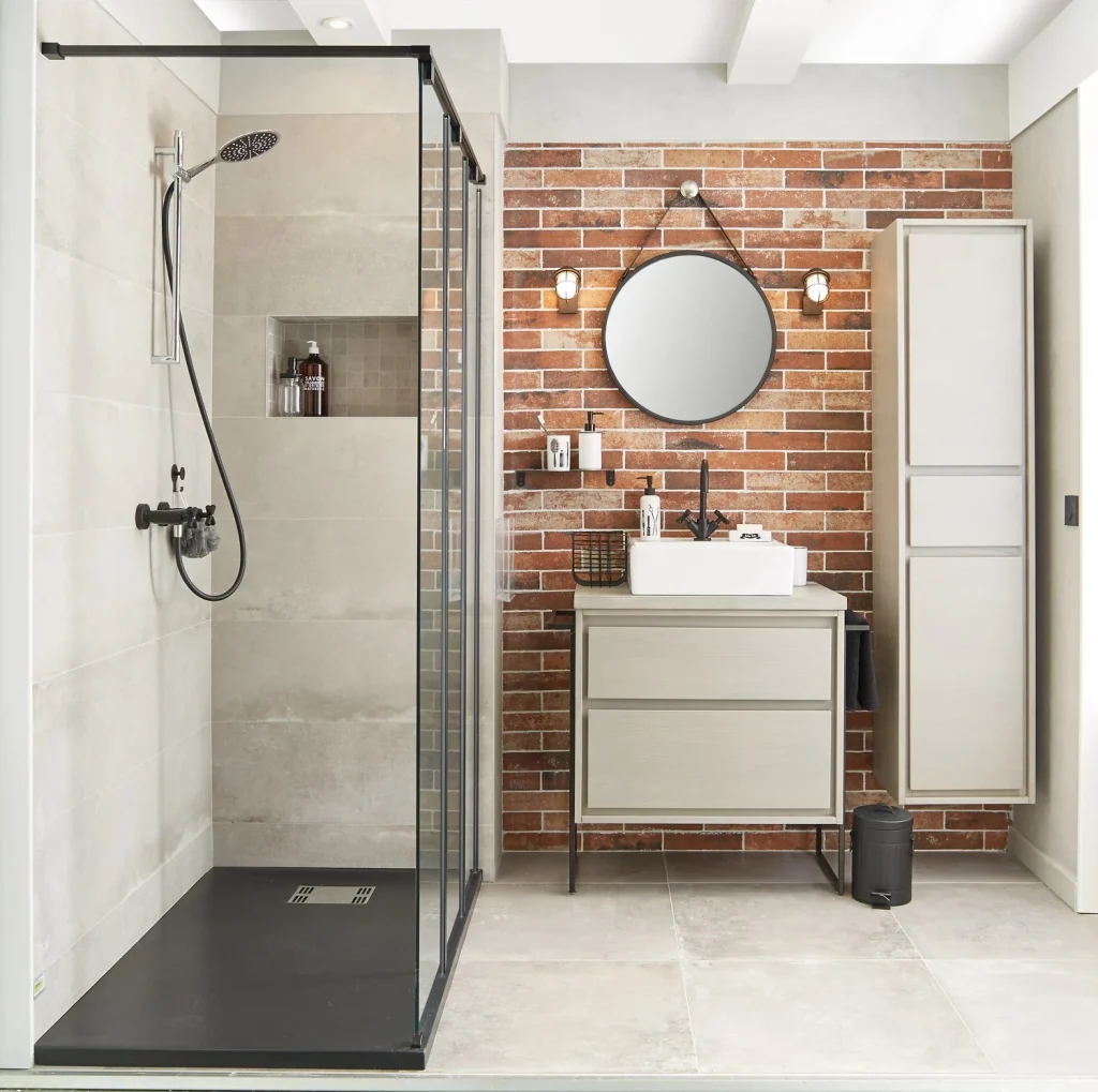 Douche italienne Loft, Leroy Merlin