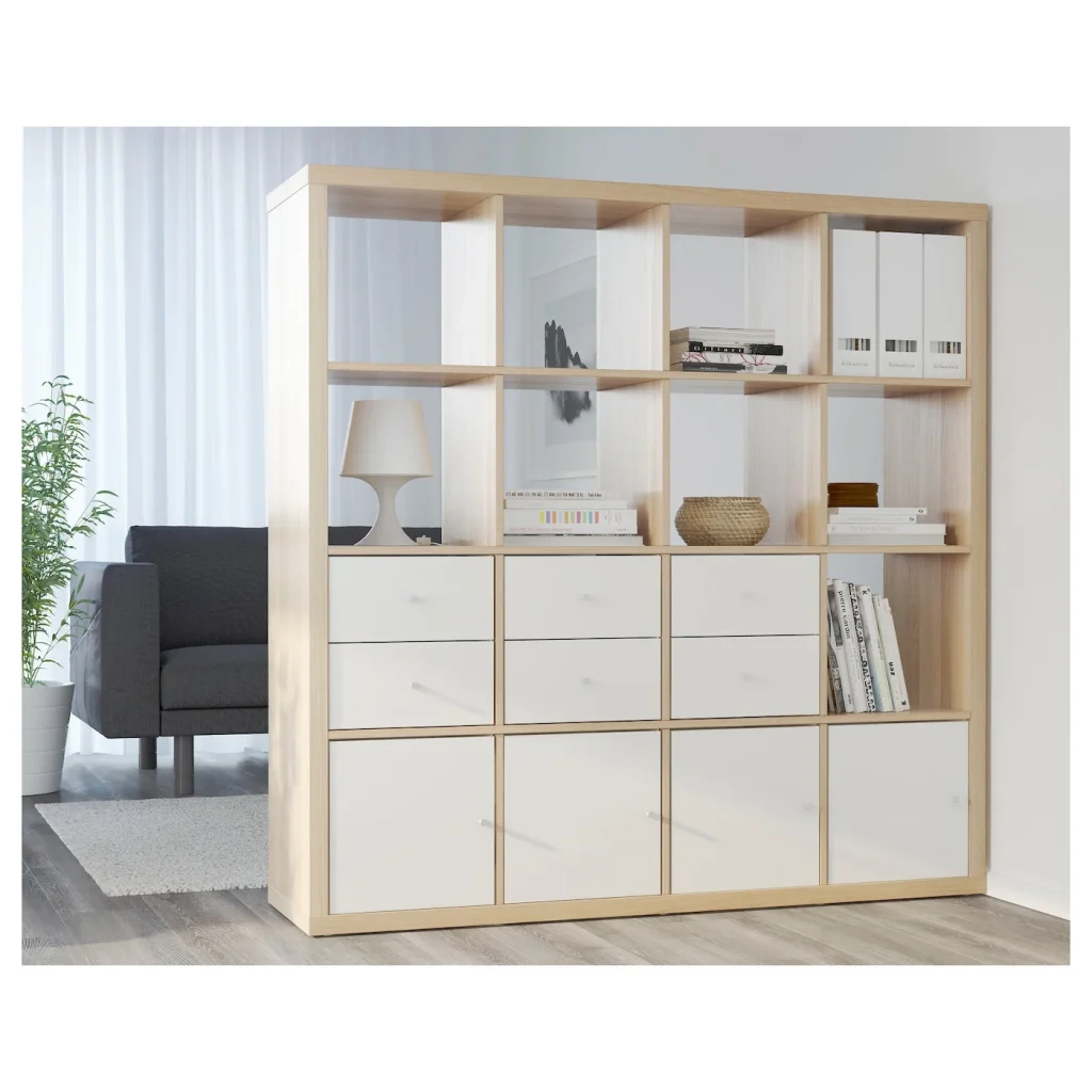 Etagère Kallax chêne blanchi - Ikea