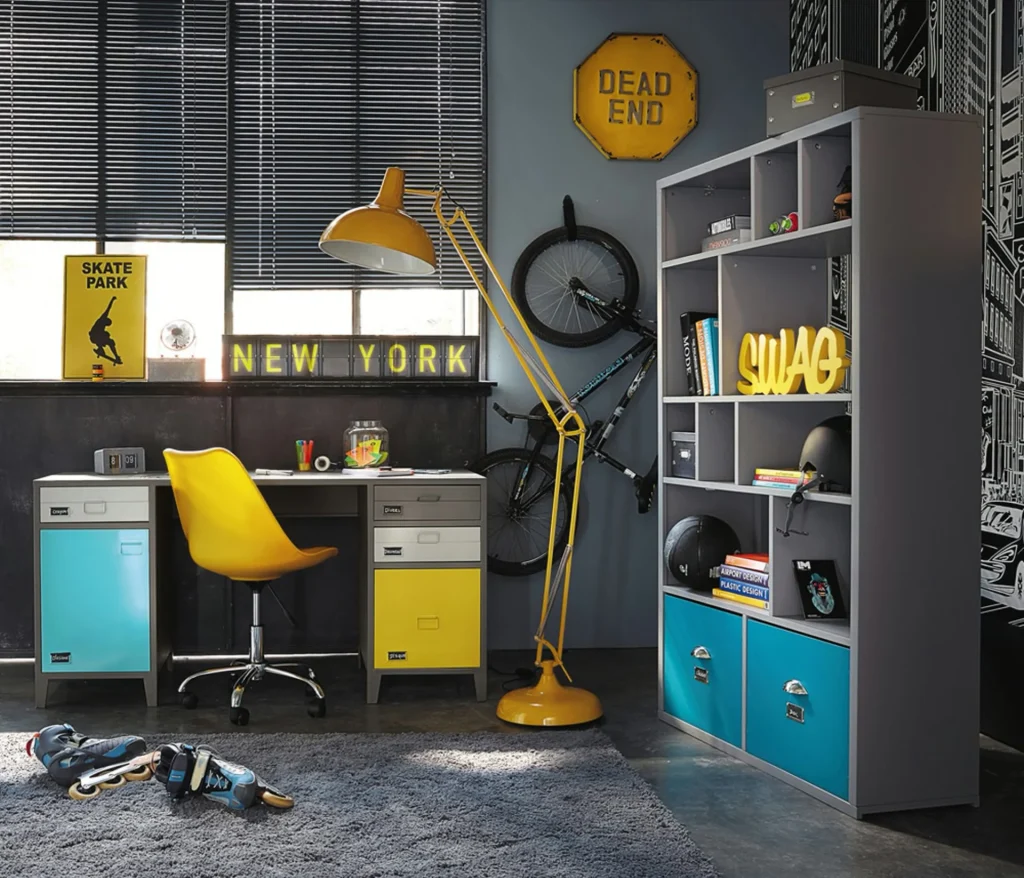 Bureau Indus en metal
