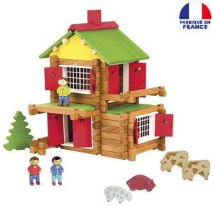 Jeu de construction en bois