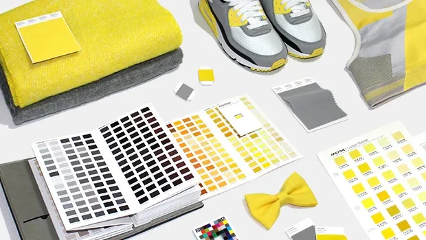 Pantone 2021 Grey Ultimate et illuminating yellow