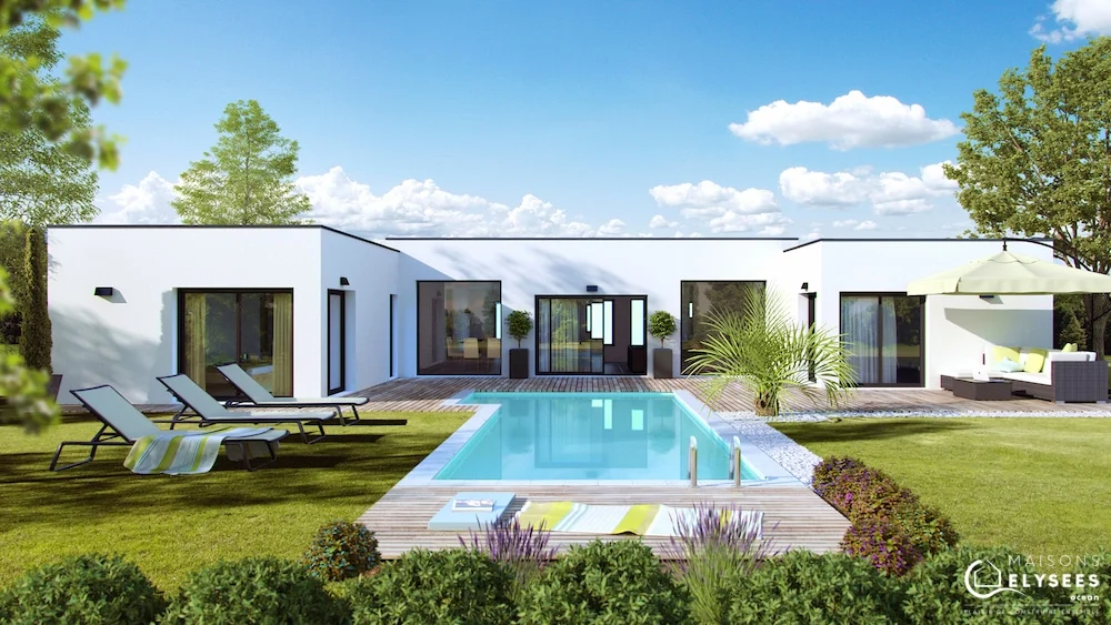 Maison architecte "Marine" - Maisons Elysees Ocean