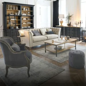 Salon - décoration intérieure chic © Maisons du Monde