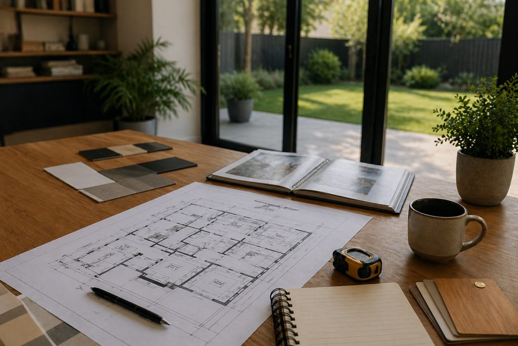 rénovation maison famille recomposée
