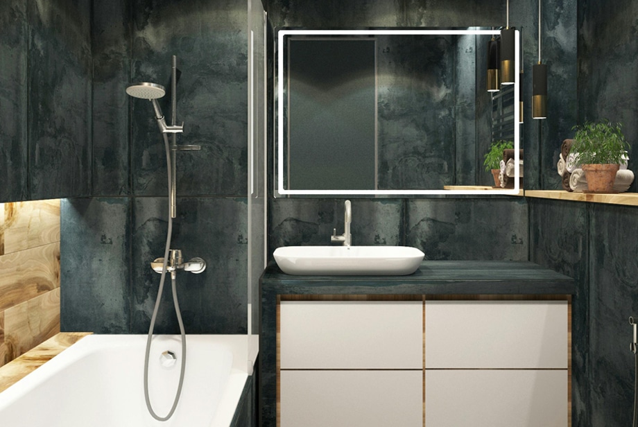 Rénovation d’une salle de bain - Notes de Styles Architecte d'intérieur Meaux