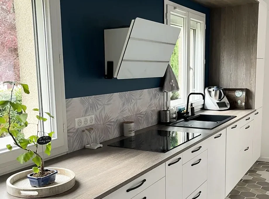 NDS-Essonne-projet-2 Rénovation d’une cuisine et espace de vie, Notes de Styles Décorateur d’intérieur Evry (91, Essonne)