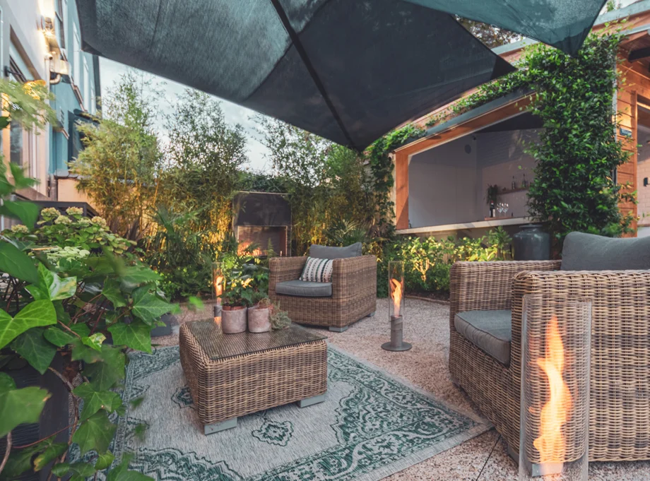 Rénovation d’extérieur - terrasse, Notes de Styles Architecte d’intérieur Nîmes (30, Gard)