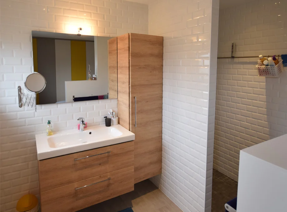 Rénovation d’une salle de bain, Notes de Styles Architecte d’intérieur Narbonne (11, Aude)