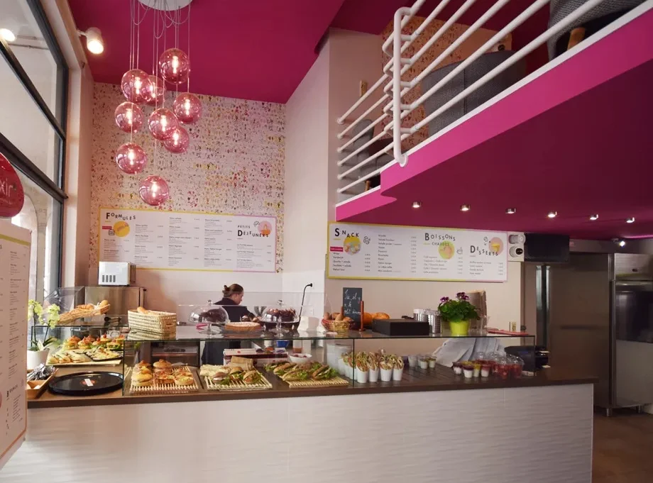 Espace de snacking, restauration, salon de thé, Notes de Styles Architecte d’intérieur Narbonne (11, Aude)