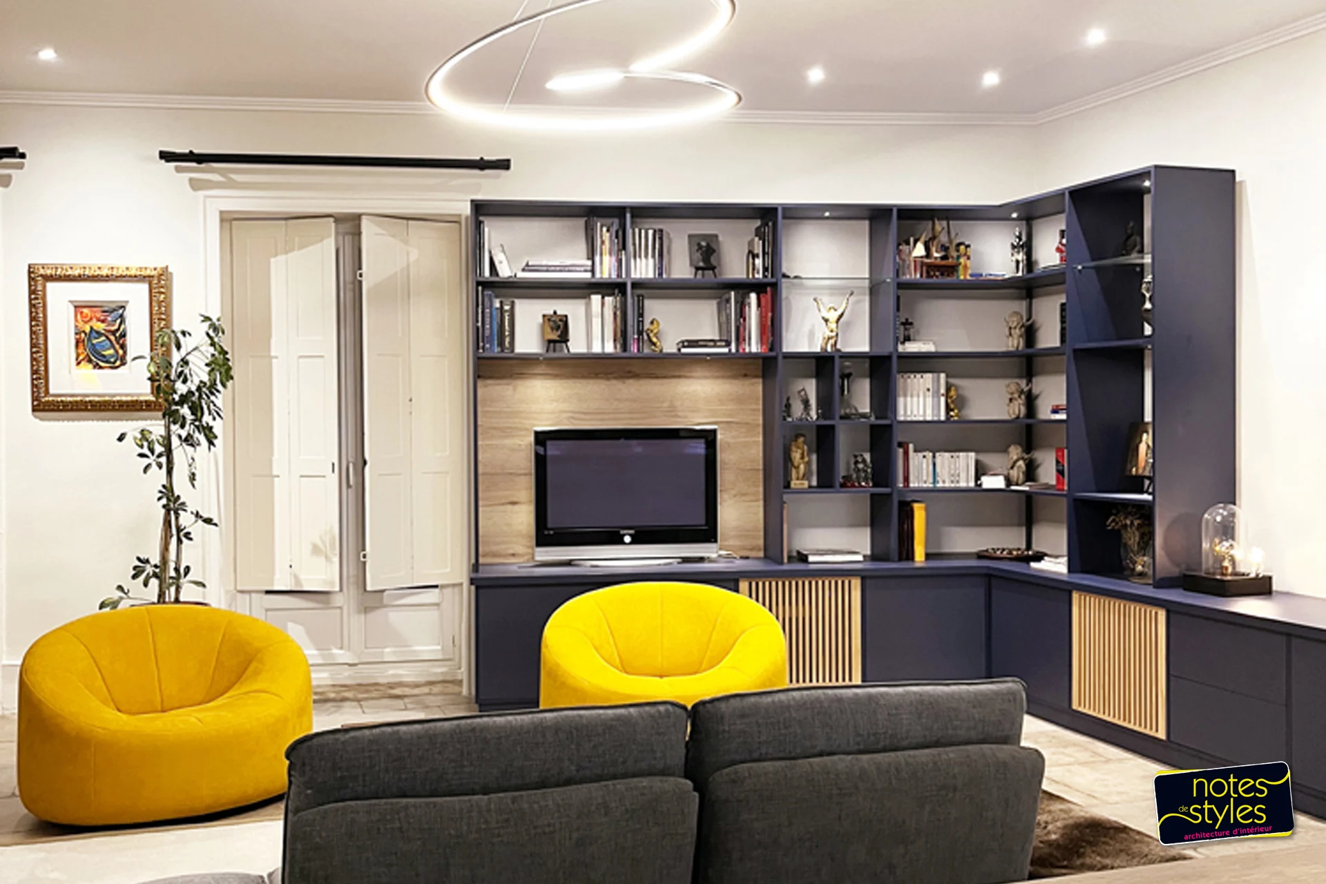 Confier l’aménagement d’un salon à un architecte d’intérieur - Notes de Styles