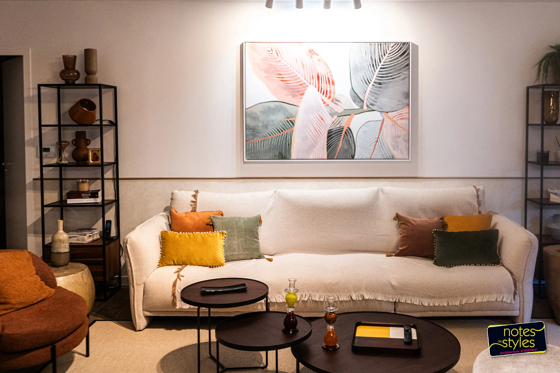 Confier l’aménagement d’un salon à un architecte d’intérieur - Notes de Styles
