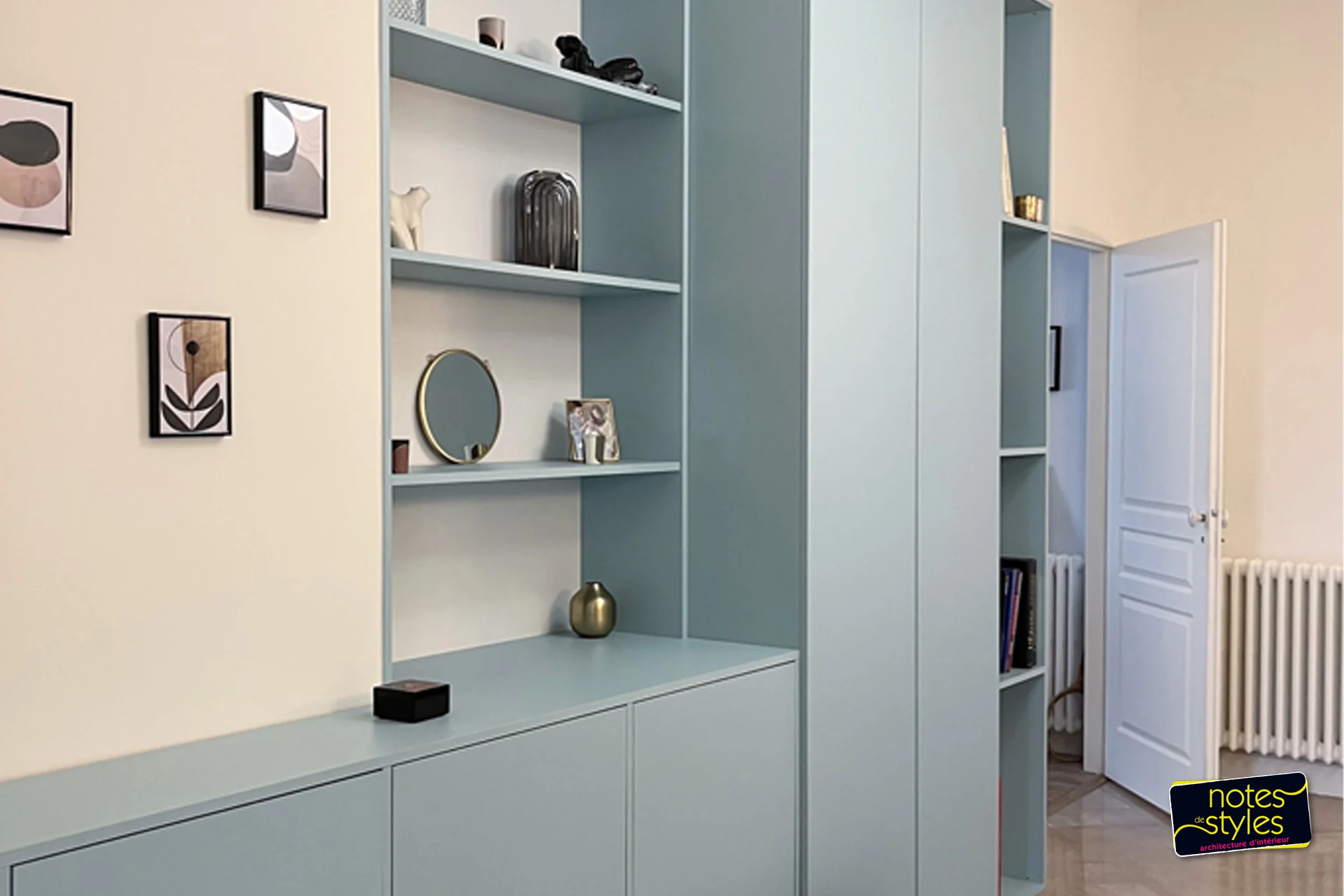 Confier l’aménagement de rangements par un architecte d’intérieur - Notes de Styles