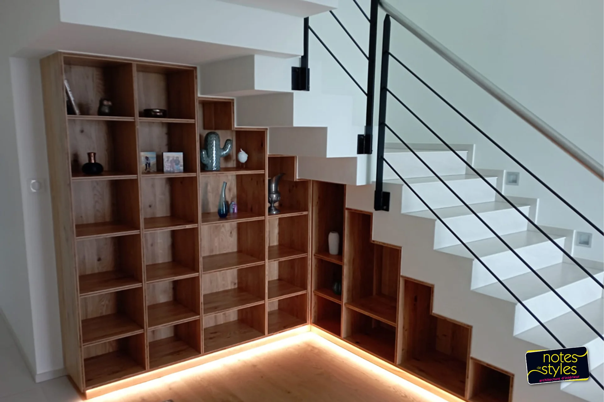 Confier l’aménagement de rangements par un architecte d’intérieur - Notes de Styles