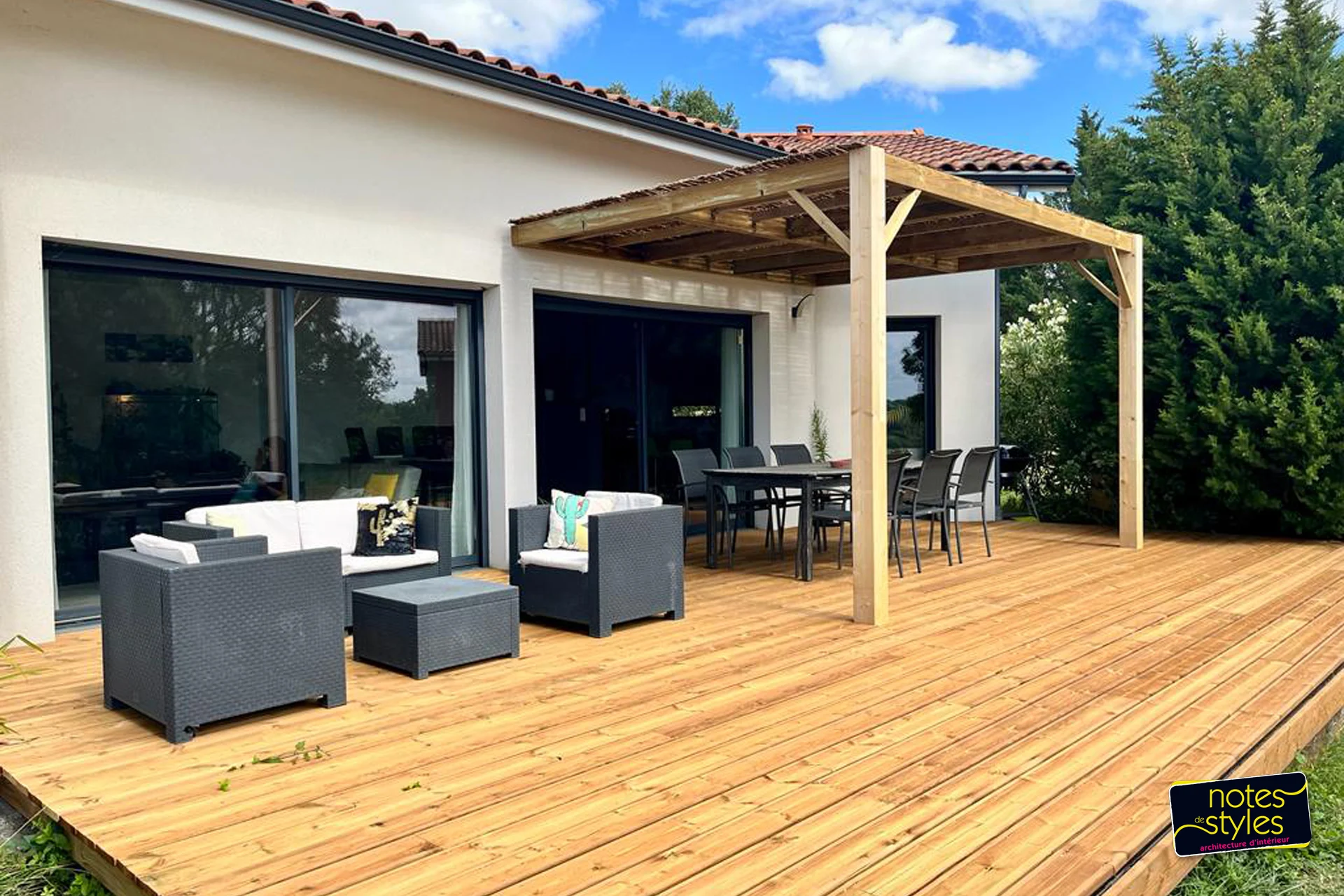 Aménagez votre terrasse avec les conseils d’un architecte d’intérieur - Notes de Styles