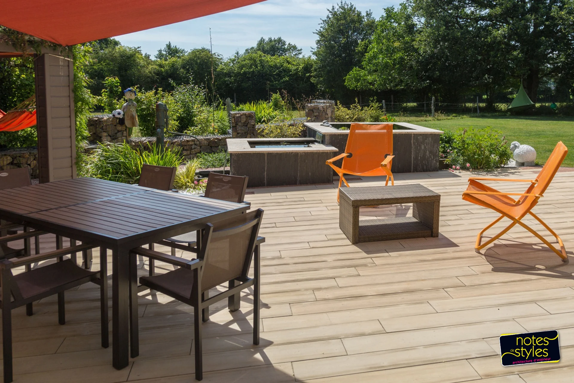 Aménagez votre terrasse avec les conseils d’un architecte d’intérieur - Notes de Styles