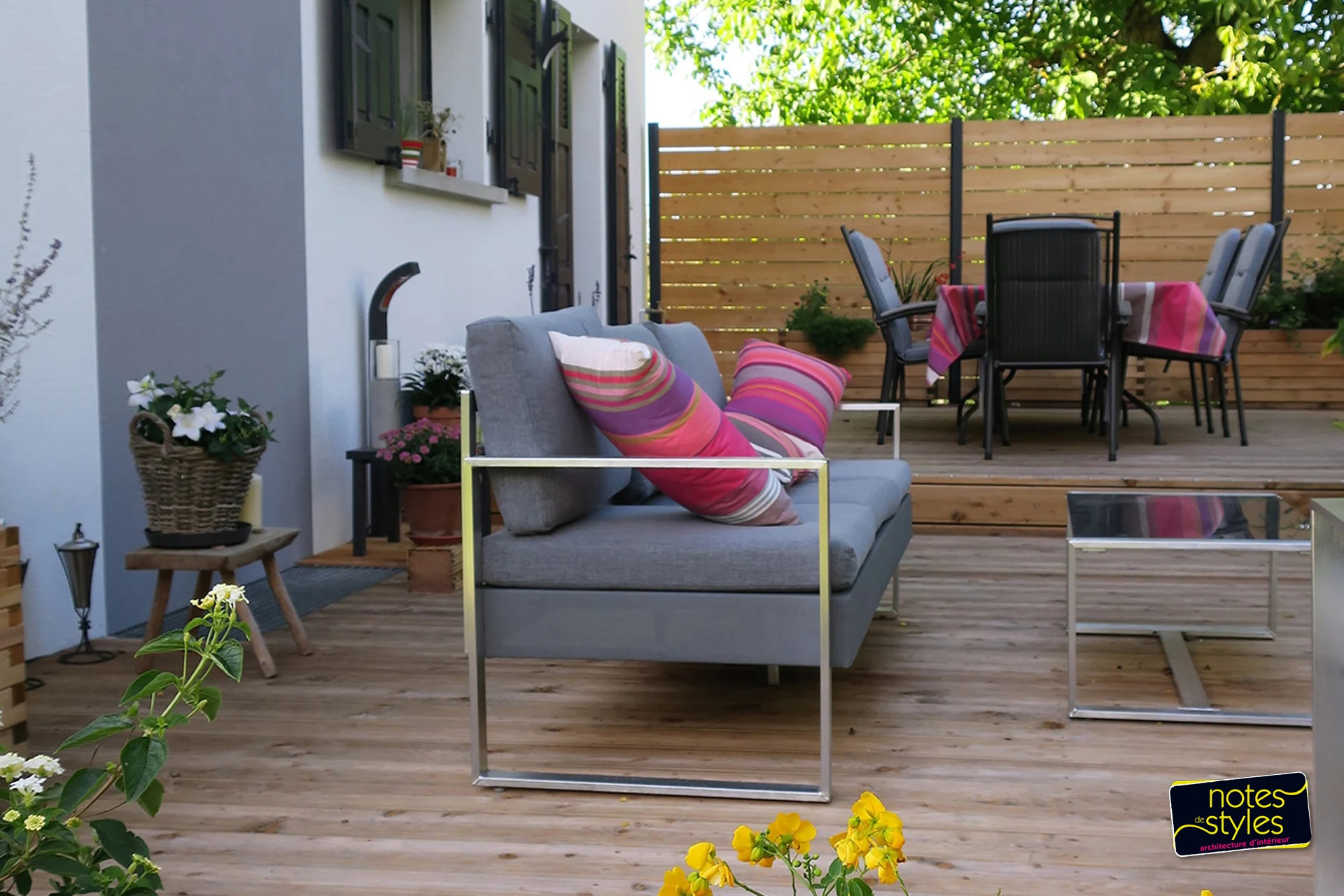 Aménagez votre terrasse avec les conseils d’un architecte d’intérieur - Notes de Styles