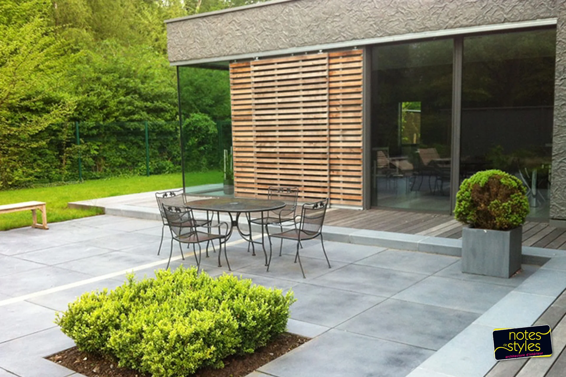 Aménagez votre terrasse avec les conseils d’un architecte d’intérieur - Notes de Styles