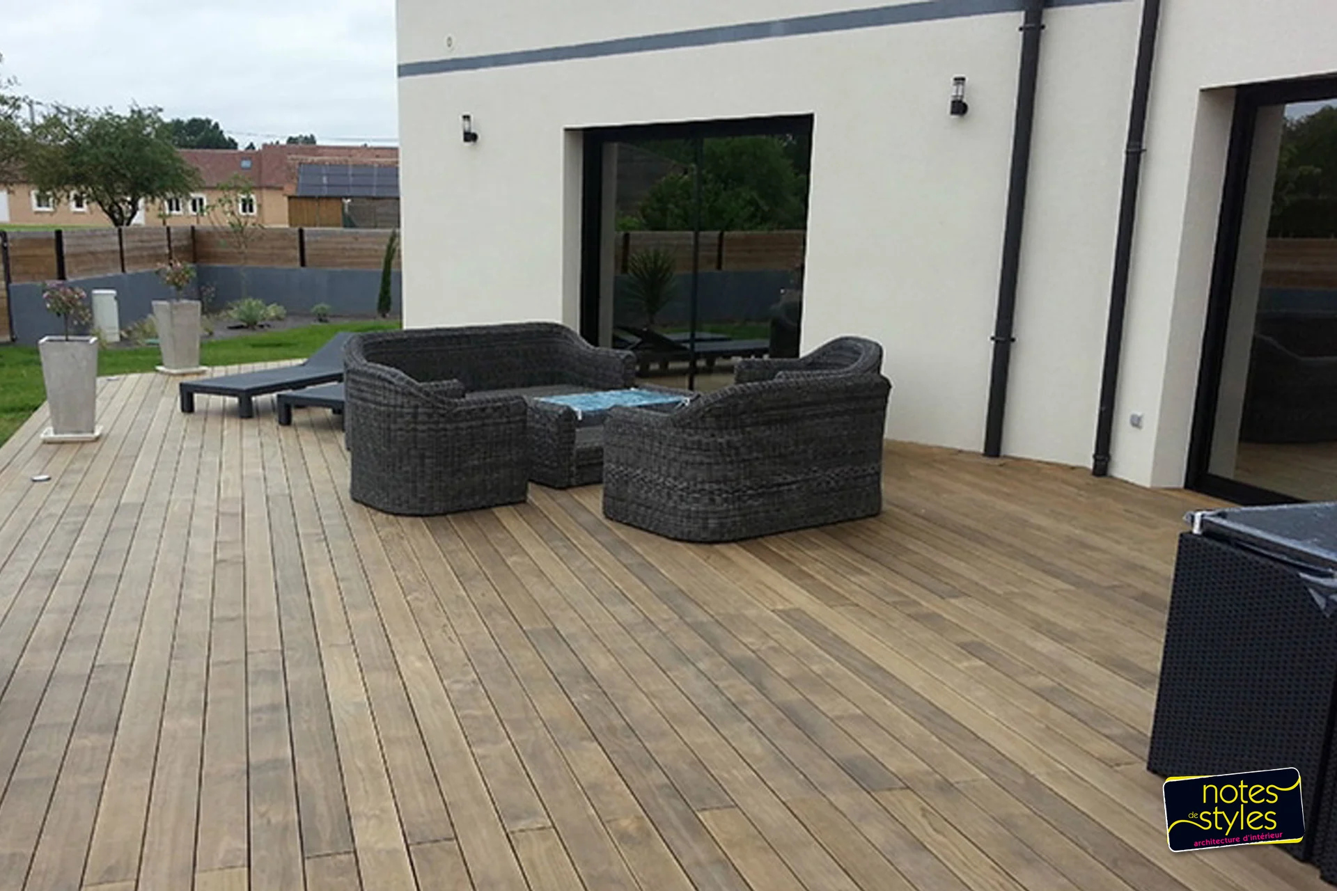 Aménagez votre terrasse avec les conseils d’un architecte d’intérieur - Notes de Styles