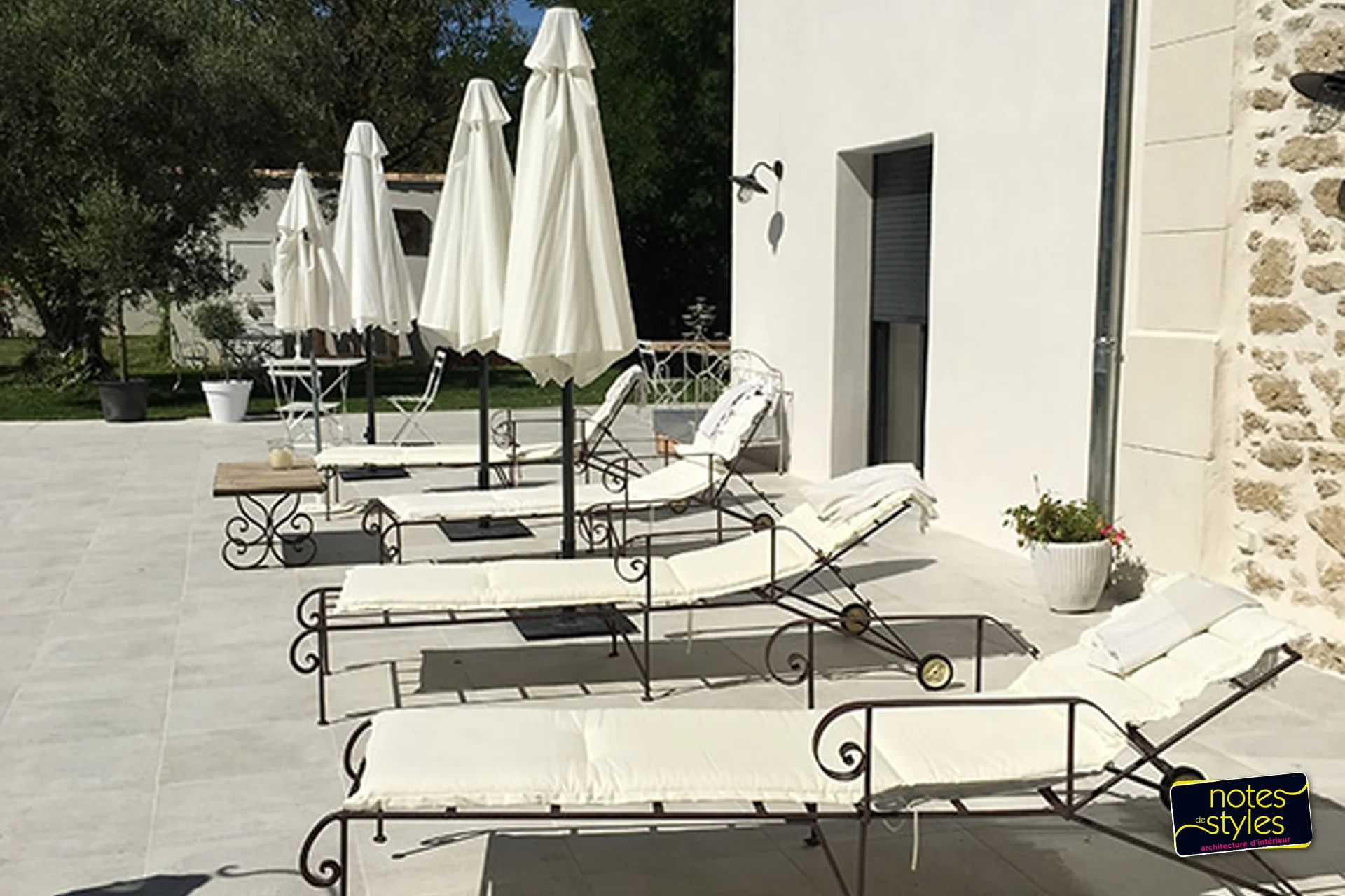 Aménagez votre terrasse avec les conseils d’un architecte d’intérieur - Notes de Styles