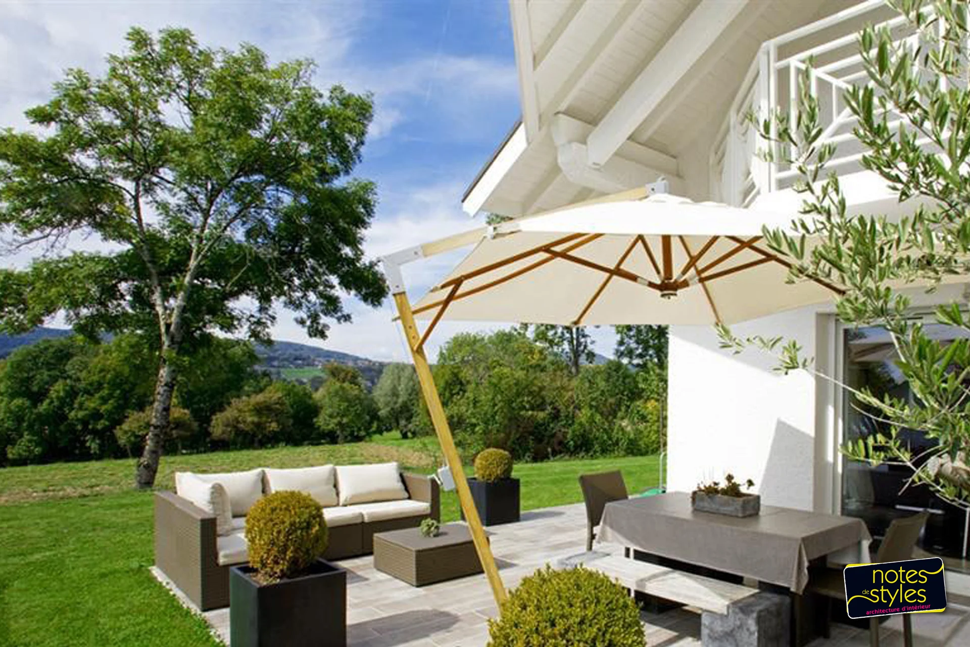Aménagez votre terrasse avec les conseils d’un architecte d’intérieur - Notes de Styles