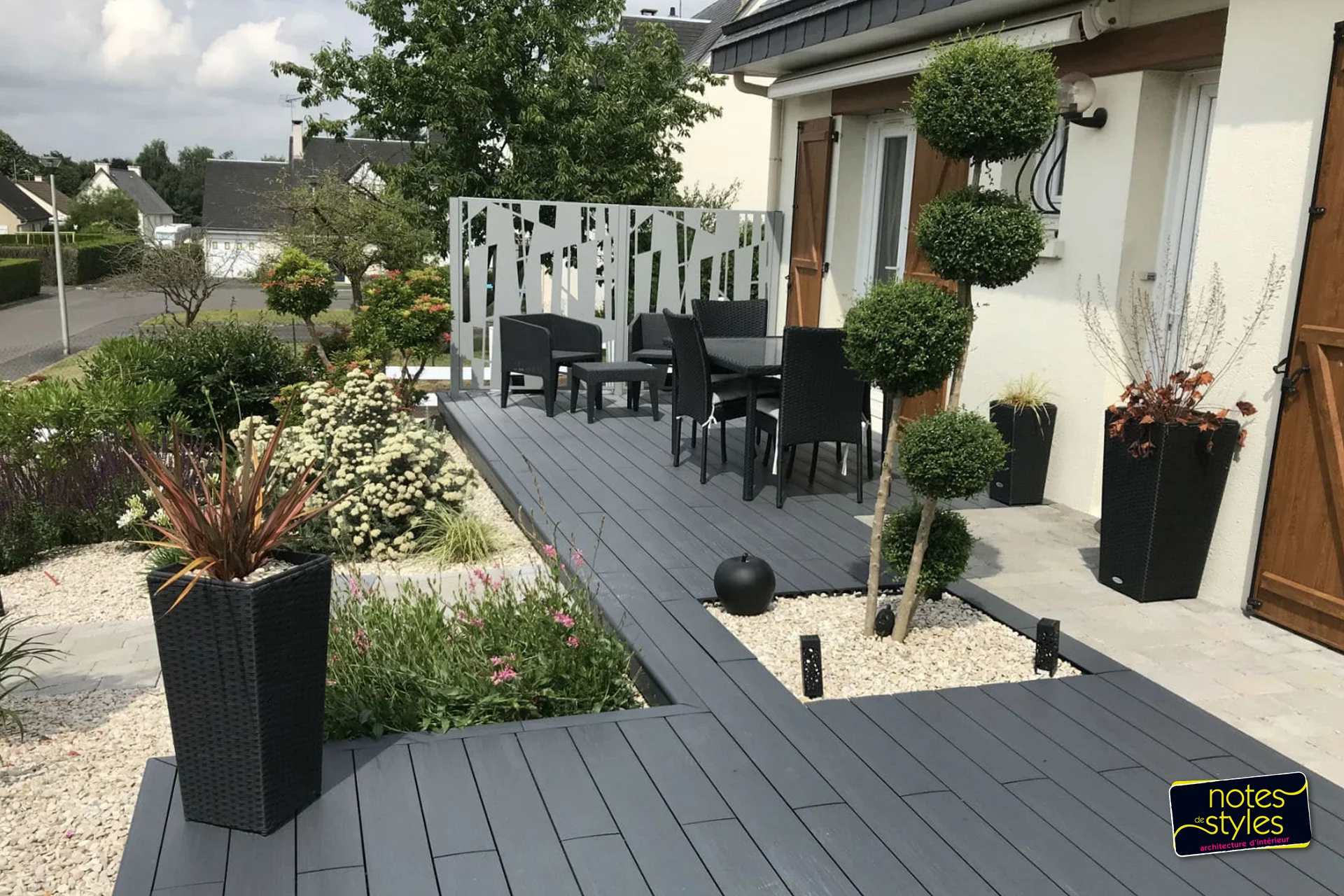 Aménagez votre terrasse avec les conseils d’un architecte d’intérieur - Notes de Styles