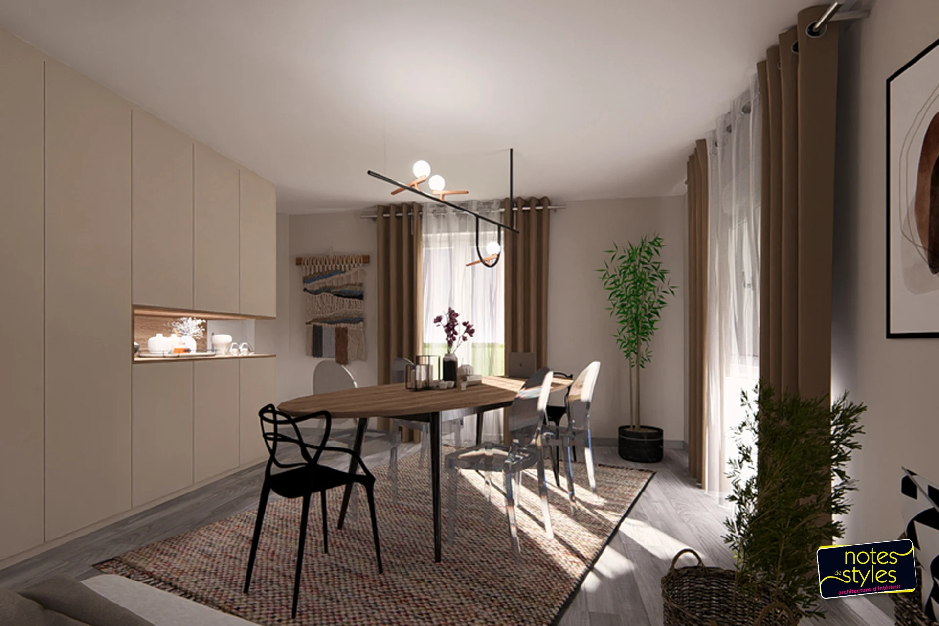 Visualisation en 3D de votre projet d’architecture d’intérieur - Notes de Styles