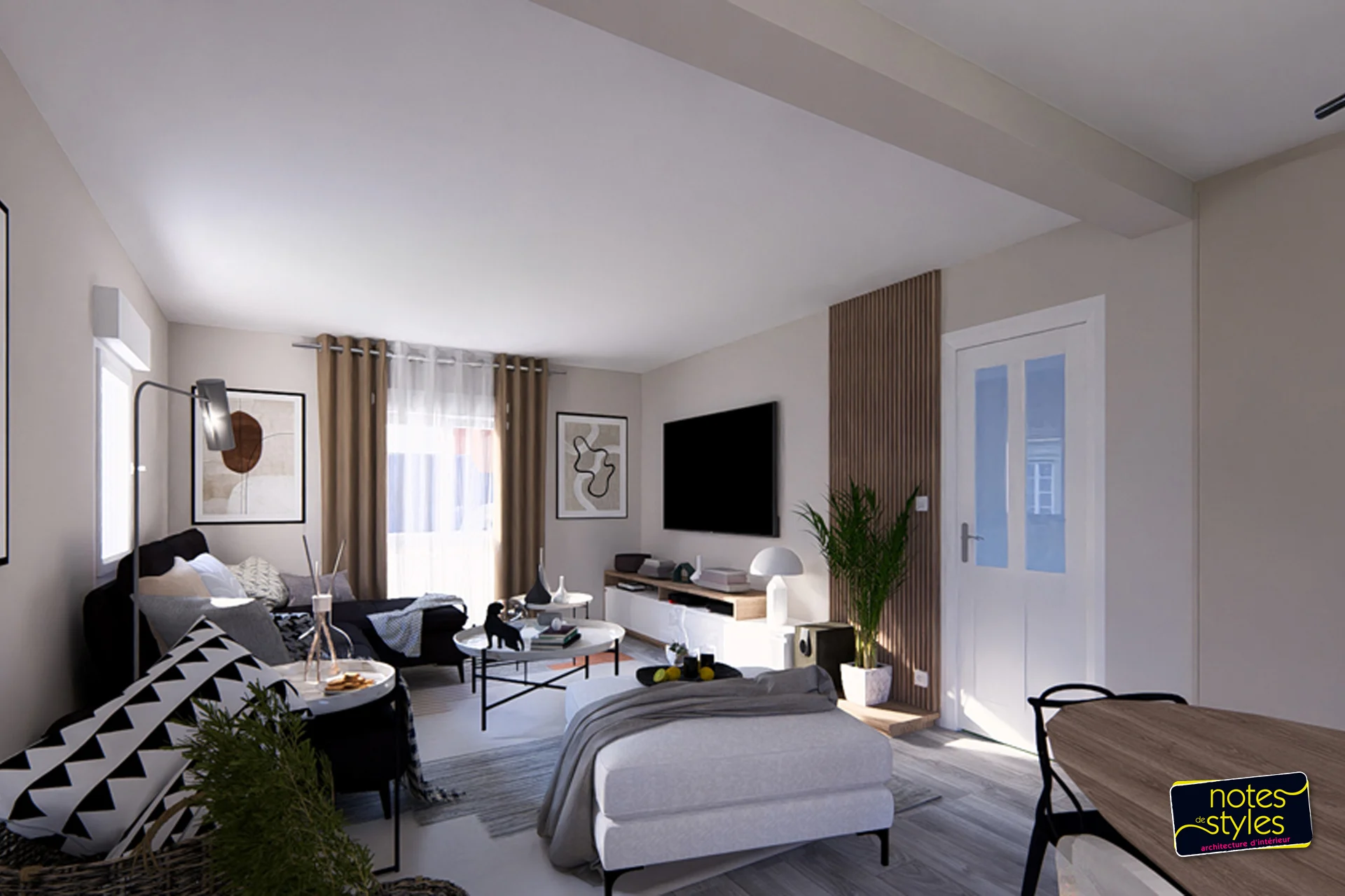 Visualisation en 3D de votre projet d’architecture d’intérieur - Notes de Styles