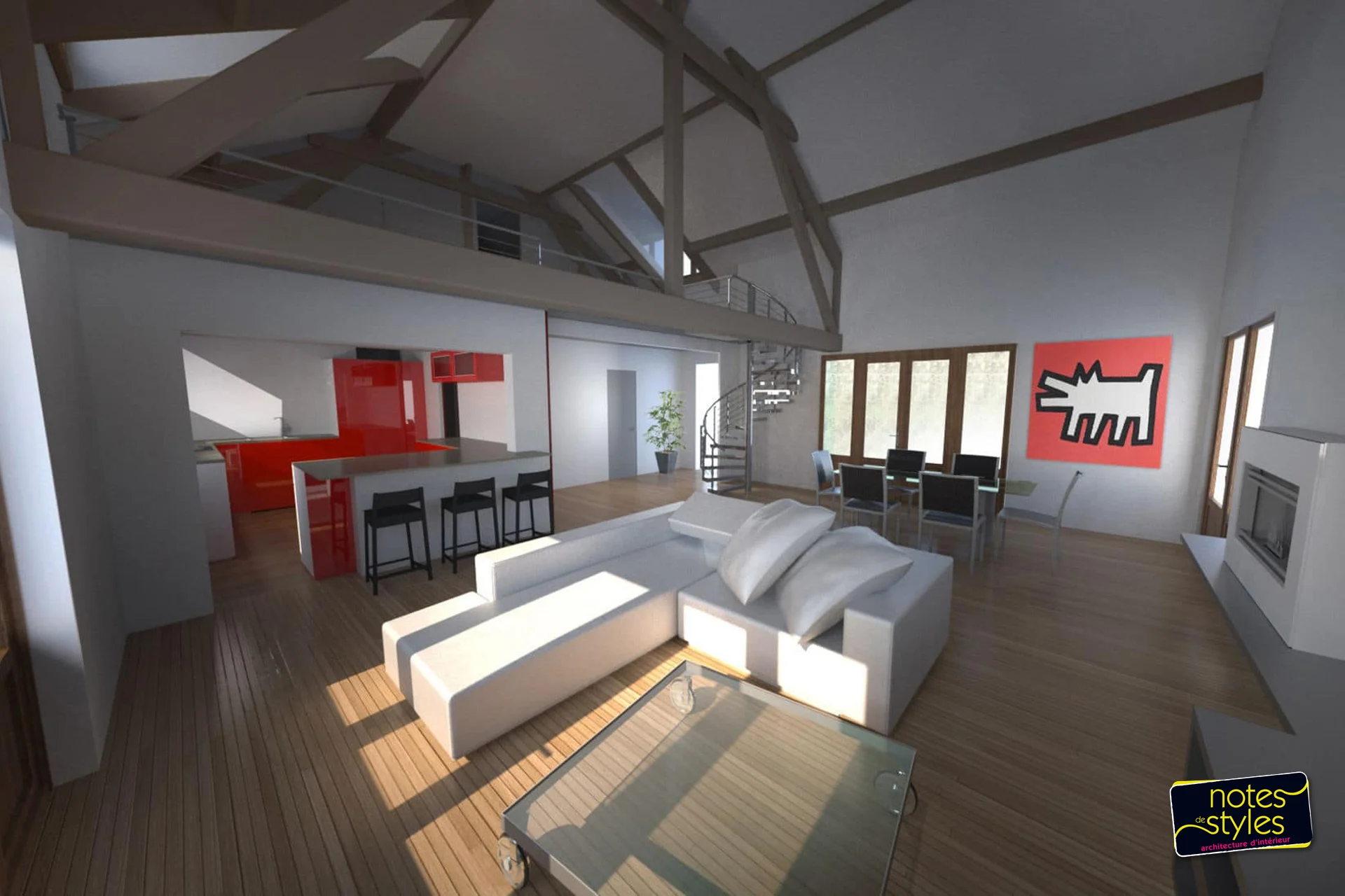 Visualisation en 3D de votre projet d’architecture d’intérieur - Notes de Styles
