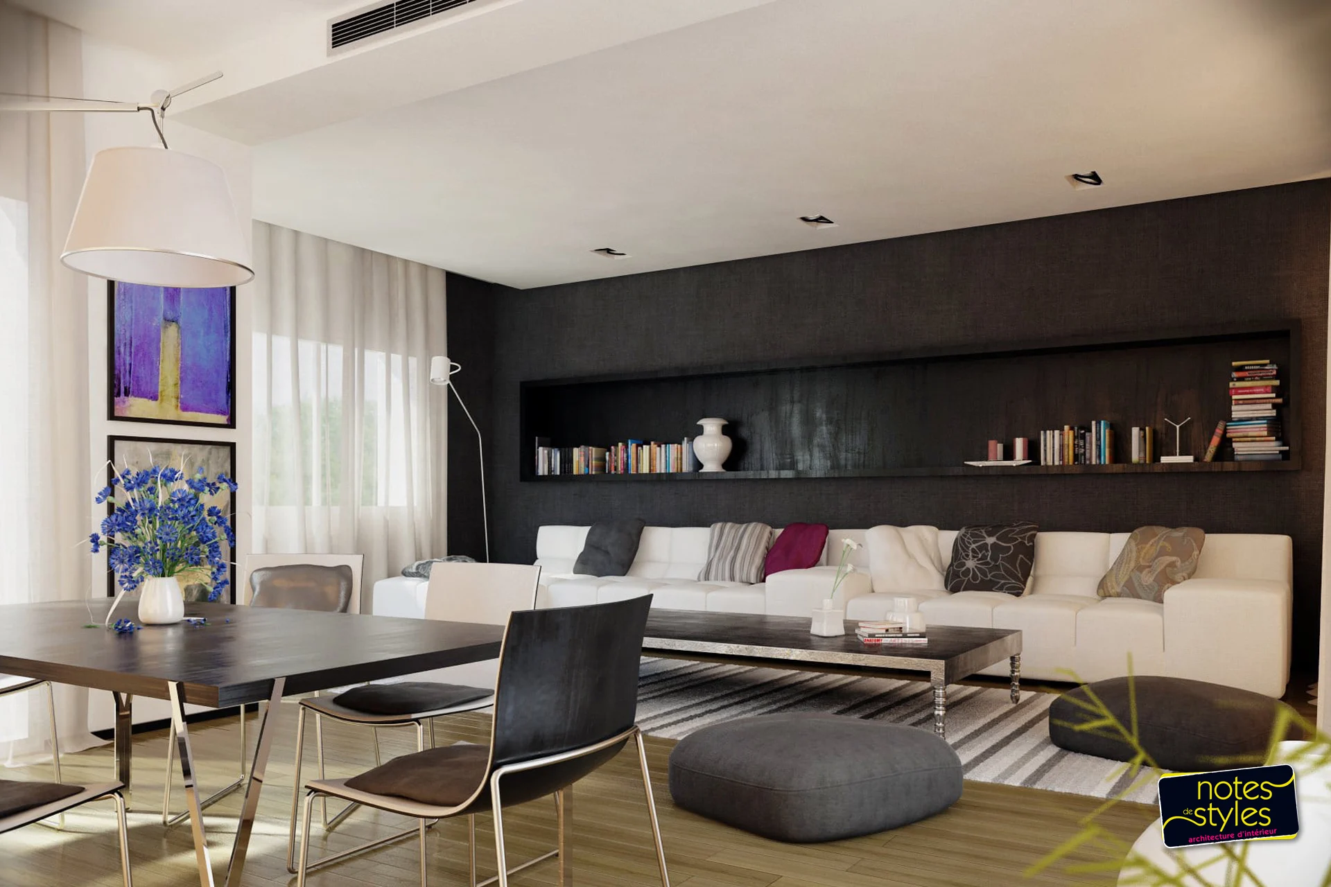 Visualisation en 3D de votre projet d’architecture d’intérieur - Notes de Styles