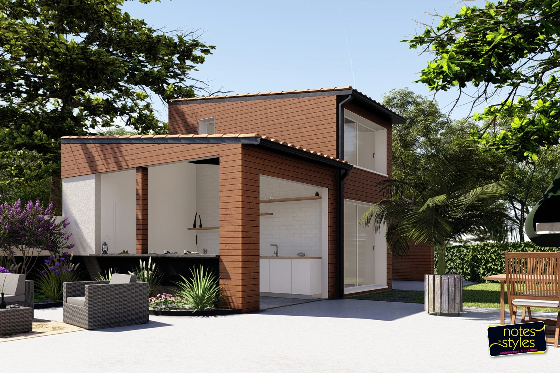 Visualisation en 3D de votre projet d’architecture d’intérieur - Notes de Styles