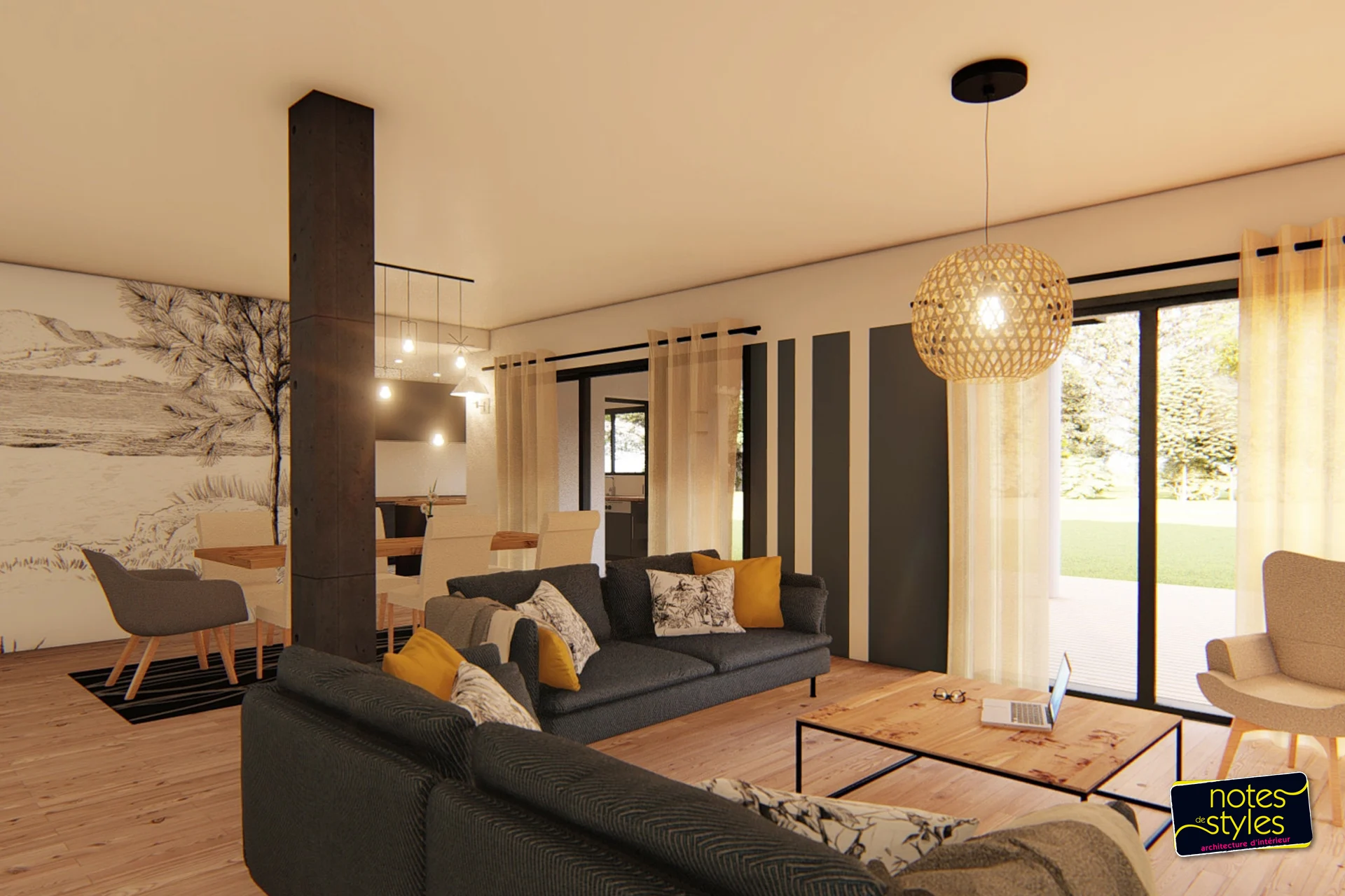 Visualisation en 3D de votre projet d’architecture d’intérieur - Notes de Styles