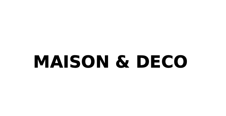logo maison & deco