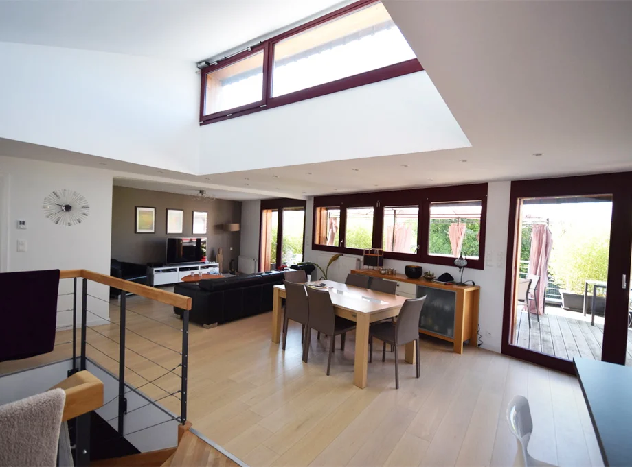 Rénovation d’une maison, Notes de Styles Architecte d’intérieur Corenc (38, Isère)