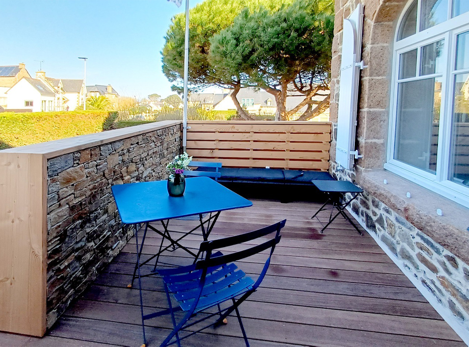Aménagement extérieur, terrasse, Notes de Styles Architecte d’intérieur Lannion (22, Côtes-d’Armor)