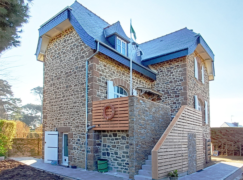 Rénovation totale et extension d’une maison de vacances, Notes de Styles Architecte d’intérieur Lannion (22, Côtes-d’Armor)